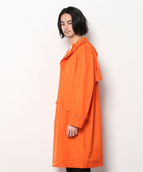 DESCENTE PAUSE（デサントポーズ）の「【デサントPAUSE】フーデッドオーバーコート / HOODED OVER COAT　耐久撥水　防風　パッカブル（その他アウター・メンズ・オレンジ/グレー/ブルー/ブラック・LARGE/SMALL/MEDIUM/X-LARGE）」の10枚目の写真