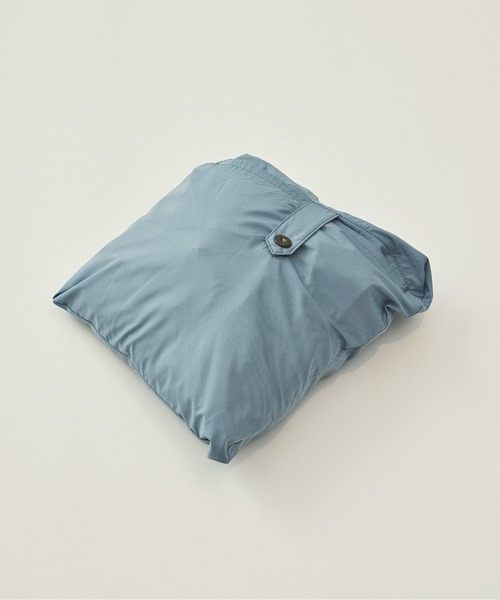 DESCENTE PAUSE（デサントポーズ）の「【デサントPAUSE】フーデッドオーバーコート / HOODED OVER COAT　耐久撥水　防風　パッカブル（その他アウター・メンズ・オレンジ/グレー/ブルー/ブラック・LARGE/SMALL/MEDIUM/X-LARGE）」の13枚目の写真