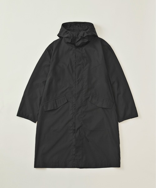 DESCENTE PAUSE（デサントポーズ）の「【デサントPAUSE】フーデッドオーバーコート / HOODED OVER COAT　耐久撥水　防風　パッカブル（その他アウター・メンズ・オレンジ/グレー/ブルー/ブラック・LARGE/SMALL/MEDIUM/X-LARGE）」の12枚目の写真