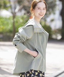 URBAN RESEARCH ROSSO | バックタックボリュームフードブルゾン(ブルゾン)