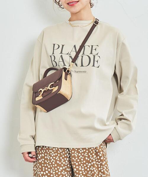 Web限定 洗練されたキレイ目tシャツ レタードロゴプリントロンt レディース Women Coen コーエン 公式ファッション通販