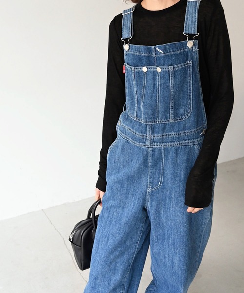 CANAL JEAN（キャナルジーン）の「El mar(エルマール) シアーロングTシャツ（Tシャツ/カットソー・レディース・ホワイト/ブラック/パープル/ピンク/グリーン・ONE SIZE）」の3枚目の写真