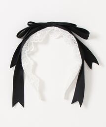 axes femme kawaii | レースリボンカチューシャ(カチューシャ)