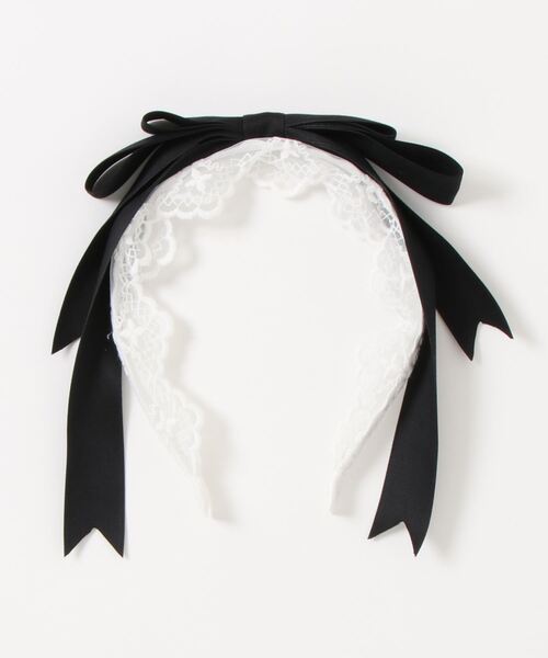 レースリボンカチューシャ カチューシャ Axes Femme アクシーズファム のファッション通販 Zozotown