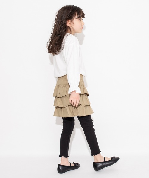 BRANSHES（ブランシェス）の「キャンディースリーブ長袖Tシャツ ロンT<br>（Tシャツ/カットソー・キッズ・ブラック/アイボリー/ブルー/ピンク・150/90/100/110/120/130/140）」の13枚目の写真