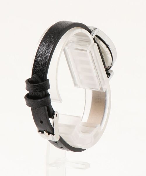 JUMELLE（ジュメロ）の「JMレザースリムウォッチ（アナログ腕時計・レディース・ブラック/ブラウン・FREE）」の3枚目の写真