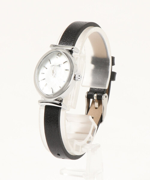 JUMELLE（ジュメロ）の「JMレザースリムウォッチ（アナログ腕時計・レディース・ブラック/ブラウン・FREE）」の18枚目の写真