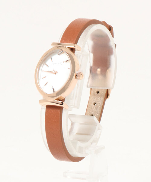 JUMELLE（ジュメロ）の「JMレザースリムウォッチ（アナログ腕時計・レディース・ブラック/ブラウン・FREE）」の19枚目の写真