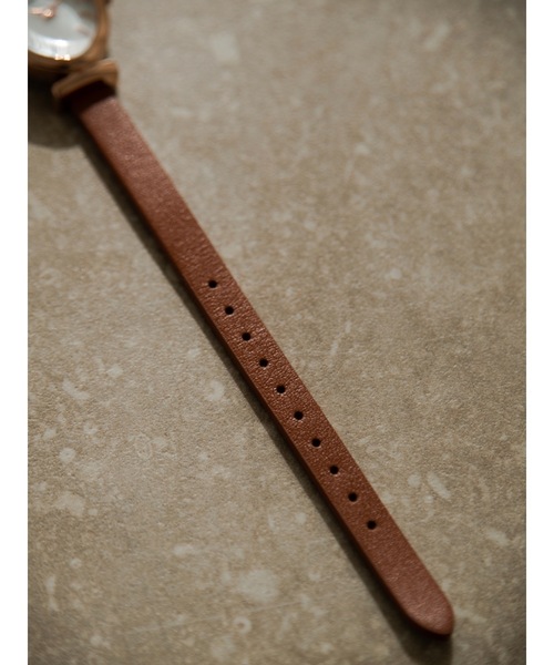 JUMELLE（ジュメロ）の「JMレザースリムウォッチ（アナログ腕時計・レディース・ブラック/ブラウン・FREE）」の13枚目の写真