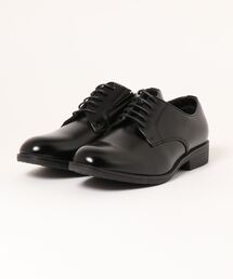 Scarpe d`argento（スカルぺダルジェント）の「【Scarpe d`argento】 幅広プレーントゥビジネスシューズ（ドレスシューズ）」