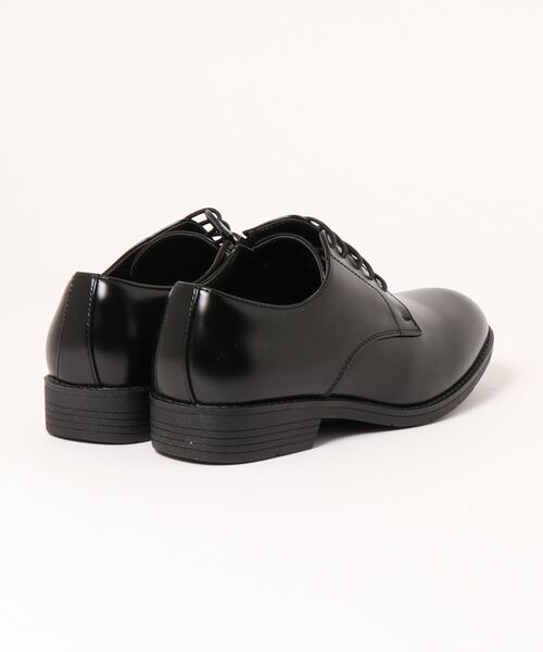 Scarpe d`argento(スカルぺダルジェント)の「【Scarpe d`argento】 幅広プレーントゥビジネスシューズ(ドレスシューズ・メンズ・ブラック・28.0cm/25.5cm/26.0cm/29.0cm/27.0cm/27.5cm/26.5cm/25.0cm/24.5cm)」の2枚目の写真