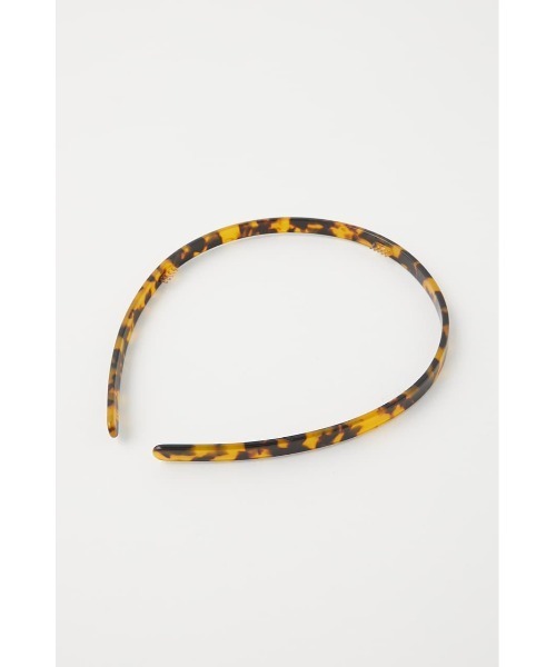 MOUSSY（マウジー）の「MARBLE ヘッドバンド（カチューシャ・レディース・アイボリー/ブラウン・FREE）」の10枚目の写真