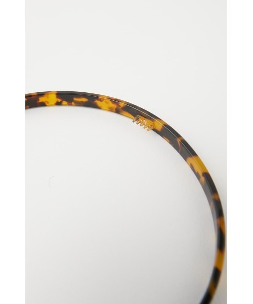 MOUSSY（マウジー）の「MARBLE ヘッドバンド（カチューシャ・レディース・アイボリー/ブラウン・FREE）」の13枚目の写真