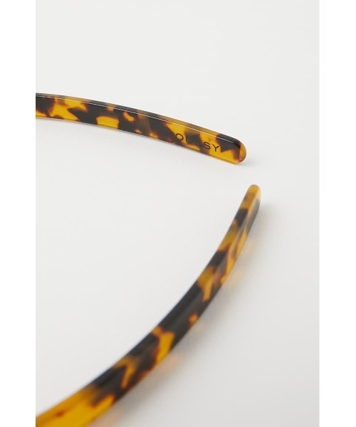 MOUSSY（マウジー）の「MARBLE ヘッドバンド（カチューシャ・レディース・アイボリー/ブラウン・FREE）」の14枚目の写真