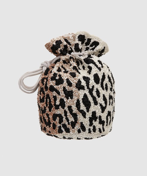GANNI(ガニー)の「Hand Beaded Accessories(クラッチバッグ・レディース・その他2/その他3/レオパード・ONE SIZE)」の2枚目の写真