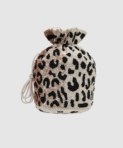 GANNI(ガニー)の「Hand Beaded Accessories(クラッチバッグ・レディース・その他2/その他3/レオパード・ONE SIZE)」の3枚目の写真