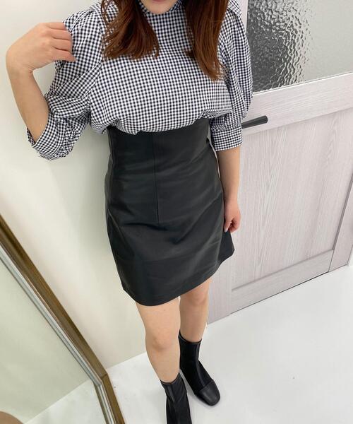 INGNI(イング)の「2WAYリボンハイネック/ブラウス(シャツ/ブラウス・レディース・サックスブルー系1/ブラック/ブラック系その他3/オフホワイト/ラベンダー/ホワイト系2・M)」の14枚目の写真