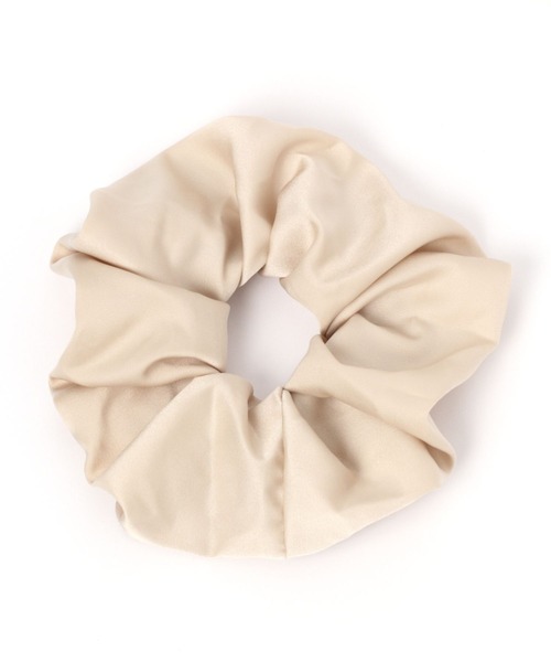 LAKOLE（ラコレ）の「サテンシュシュ / 274360（シュシュ・レディース・ベージュ/ブルー/ライトイエロー/グリーン/チャコール/ライトグリーン/ライトベージュ・FREE）」の3枚目の写真