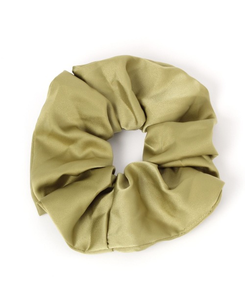 LAKOLE（ラコレ）の「サテンシュシュ / 274360（シュシュ・レディース・ベージュ/ブルー/ライトイエロー/グリーン/チャコール/ライトグリーン/ライトベージュ・FREE）」の5枚目の写真