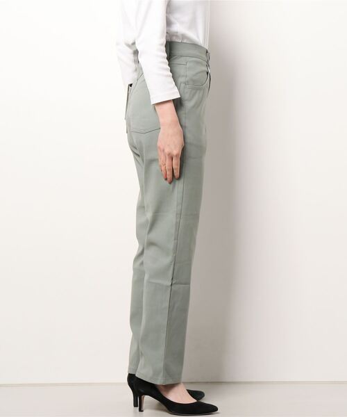 Tuche（トゥシェ）の「Tuche/トゥシェ ストレートスタイル レギンスパンツ ハイライズ（その他パンツ・レディース・ベージュ系その他/ブラック/グリーン系その他・MEDIUM/LARGE/X-LARGE/SMALL）」の4枚目の写真