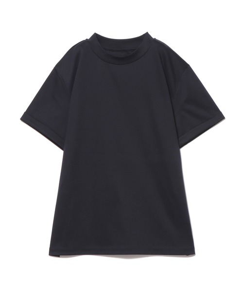 ESTNATION(エストネーション)の「【CLASSY. 11月号 掲載】ESTNATION / コットンスムースクルーネックTシャツ(Tシャツ/カットソー・レディース・ブラック/ベージュ/ネイビー/オフホワイト/グリーン/ブラウン・FREE)」の6枚目の写真