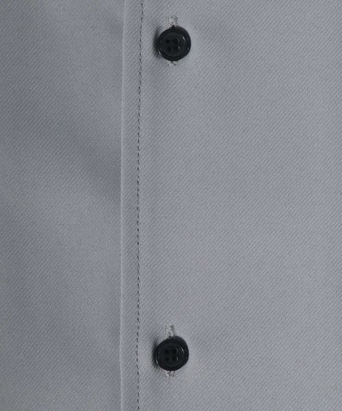 ANPAS（アンパス）の「ANPAS Twill Fabric Oversize Open Collar Shirt/ANPAS 別注 ツイル オーバーサイズ オープンカラーシャツ（シャツ/ブラウス・メンズ・ホワイト/チャコールグレー/ライトグレー/ブラック/ダークグリーン/ブルー/グレイッシュベージュ・M/L）」の12枚目の写真