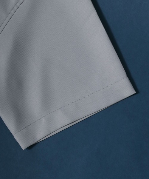 ANPAS（アンパス）の「ANPAS Twill Fabric Oversize Open Collar Shirt/ANPAS 別注 ツイル オーバーサイズ オープンカラーシャツ（シャツ/ブラウス・メンズ・ホワイト/チャコールグレー/ライトグレー/ブラック/ダークグリーン/ブルー/グレイッシュベージュ・M/L）」の14枚目の写真