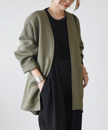 and it_（アンドイット）の「カットポンチジャケット（ノーカラージャケット）」