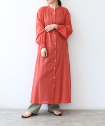 TITE IN THE STORE | コットンボイル前後ボタンシャツワンピース(シャツワンピース)