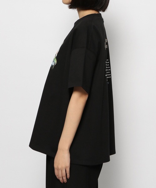 PAGEBOY（ページボーイ）の「アメリカンロックアートT（Tシャツ/カットソー・レディース・オフホワイト/ブラック/チャコール・FREE）」の18枚目の写真