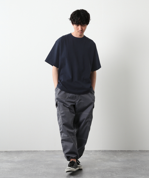 JOURNAL STANDARD J.S HOMESTEAD（ジャーナルスタンダードホームステッド）の「【J.S.Homestead】CUT DOWN ショートスリーブTシャツ（Tシャツ/カットソー・メンズ・アイボリー/ネイビー/ホワイト・X-LARGE/LARGE/SMALL/MEDIUM）」の17枚目の写真