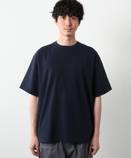 JOURNAL STANDARD J.S HOMESTEAD（ジャーナルスタンダードホームステッド）の「【J.S.Homestead】CUT DOWN ショートスリーブTシャツ（Tシャツ/カットソー・メンズ・アイボリー/ネイビー/ホワイト・X-LARGE/LARGE/SMALL/MEDIUM）」の18枚目の写真