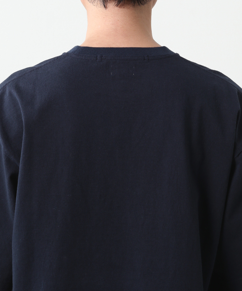 JOURNAL STANDARD J.S HOMESTEAD（ジャーナルスタンダードホームステッド）の「【J.S.Homestead】CUT DOWN ショートスリーブTシャツ（Tシャツ/カットソー・メンズ・アイボリー/ネイビー/ホワイト・X-LARGE/LARGE/SMALL/MEDIUM）」の22枚目の写真