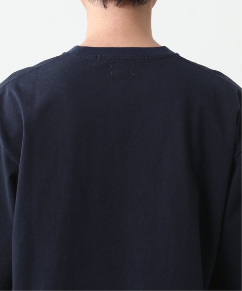 JOURNAL STANDARD J.S HOMESTEAD（ジャーナルスタンダードホームステッド）の「【J.S.Homestead】CUT DOWN ショートスリーブTシャツ（Tシャツ/カットソー・メンズ・アイボリー/ネイビー/ホワイト・X-LARGE/LARGE/SMALL/MEDIUM）」の9枚目の写真