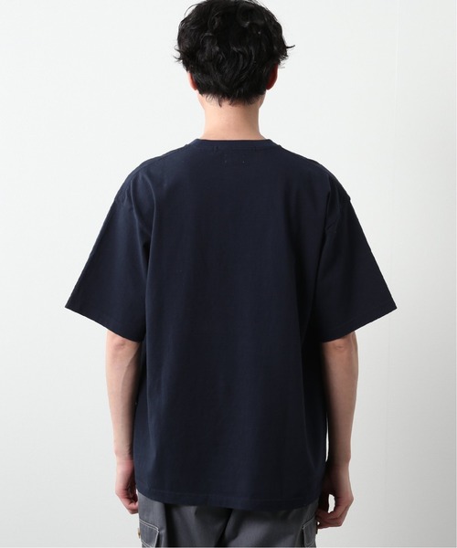 JOURNAL STANDARD J.S HOMESTEAD（ジャーナルスタンダードホームステッド）の「【J.S.Homestead】CUT DOWN ショートスリーブTシャツ（Tシャツ/カットソー・メンズ・アイボリー/ネイビー/ホワイト・X-LARGE/LARGE/SMALL/MEDIUM）」の7枚目の写真