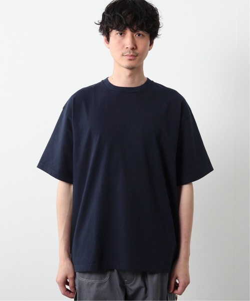 JOURNAL STANDARD J.S HOMESTEAD（ジャーナルスタンダードホームステッド）の「【J.S.Homestead】CUT DOWN ショートスリーブTシャツ（Tシャツ/カットソー・メンズ・アイボリー/ネイビー/ホワイト・X-LARGE/LARGE/SMALL/MEDIUM）」の5枚目の写真