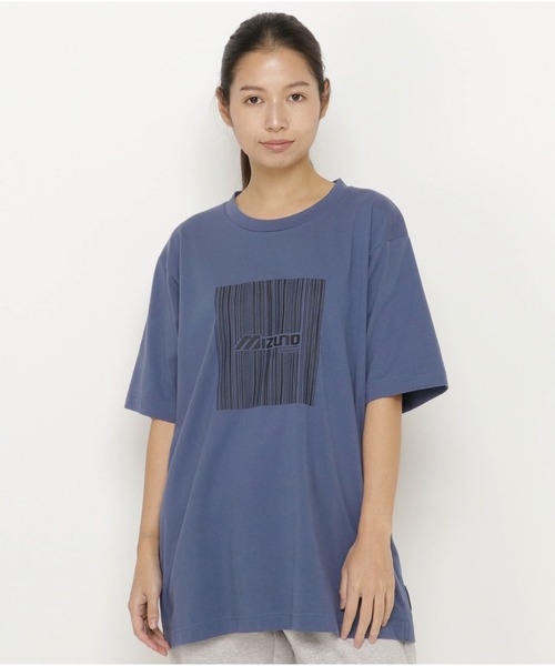 MIZUNO SPORTS STYLE（ミズノスポーツスタイル）の「グラフィックＴシャツ　［ユニセックス］（Tシャツ/カットソー・メンズ・ブラック/ホワイト/ダークブルー・XL/M/L/S）」の13枚目の写真