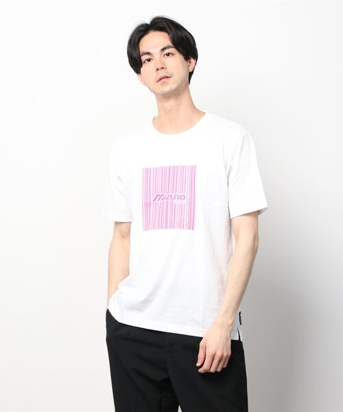 MIZUNO SPORTS STYLE（ミズノスポーツスタイル）の「グラフィックＴシャツ　［ユニセックス］（Tシャツ/カットソー・メンズ・ブラック/ホワイト/ダークブルー・XL/M/L/S）」の10枚目の写真