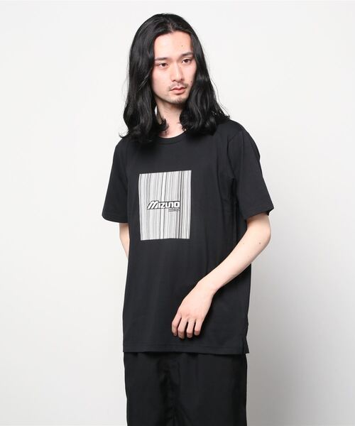 MIZUNO SPORTS STYLE（ミズノスポーツスタイル）の「グラフィックＴシャツ　［ユニセックス］（Tシャツ/カットソー・メンズ・ブラック/ホワイト/ダークブルー・XL/M/L/S）」の16枚目の写真