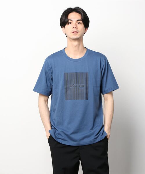 MIZUNO SPORTS STYLE（ミズノスポーツスタイル）の「グラフィックＴシャツ　［ユニセックス］（Tシャツ/カットソー・メンズ・ブラック/ホワイト/ダークブルー・XL/M/L/S）」の12枚目の写真