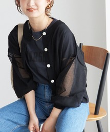 SLOBE IENA | シアーラミーカーディガン【手洗い可能】◆(カーディガン/ボレロ)