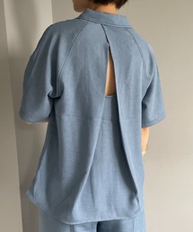 CIAOPANIC | セットアップ可！リネンライクステッチシャツ(シャツ/ブラウス)