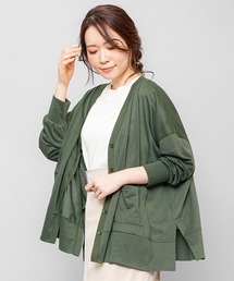 mili an deni（ミリアンデニ）の「UVサイドスリットVネックカーディガン（カーディガン/ボレロ）」