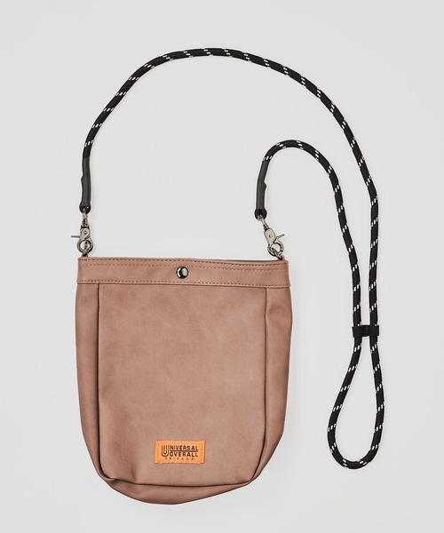 UNIVERSAL OVERALL(ユニバーサルオーバーオール)の「【UNIVERSAL OVERALL】Zile shoulder / ザイルショルダーバッグ(ショルダーバッグ・レディース・ブラック/ブルー/ブラウン/サックスブルー/チャコールグレー/ベージュ/グリーン・FREE)」の3枚目の写真