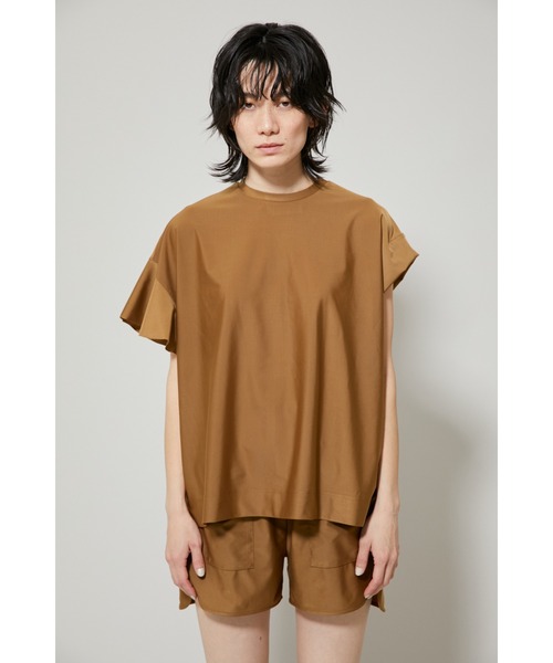 HeRIN.CYE(ヘリンドットサイ)の「Frill french sleeve tops(Tシャツ/カットソー・レディース・ブラック/ブラウン/イエロー・FREE)」の12枚目の写真