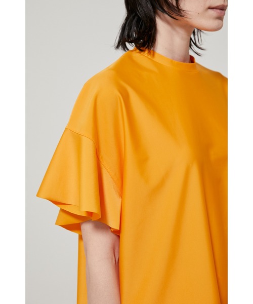 HeRIN.CYE(ヘリンドットサイ)の「Frill french sleeve tops(Tシャツ/カットソー・レディース・ブラック/ブラウン/イエロー・FREE)」の21枚目の写真