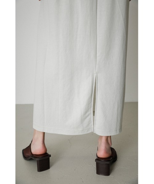 AZUL by moussy（アズールバイマウジー）の「A/F WIDE RELAX ONEPIECE/アークティックフィールワイドリラックスワンピース（ワンピース・レディース・ブラック/ライトグレー/グリーン・MEDIUM/SMALL）」の16枚目の写真