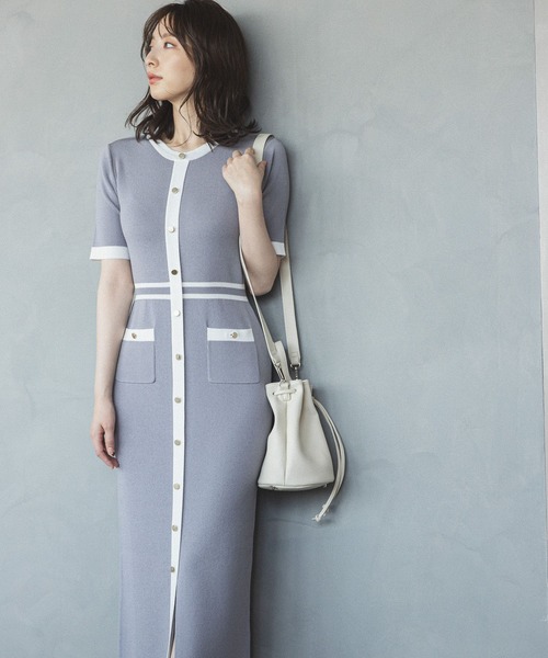 Andemiu（アンデミュウ）の「キンチャクミニショルダー280578（ショルダーバッグ・レディース・ホワイト/オレンジ/グレー・FREE）」の5枚目の写真