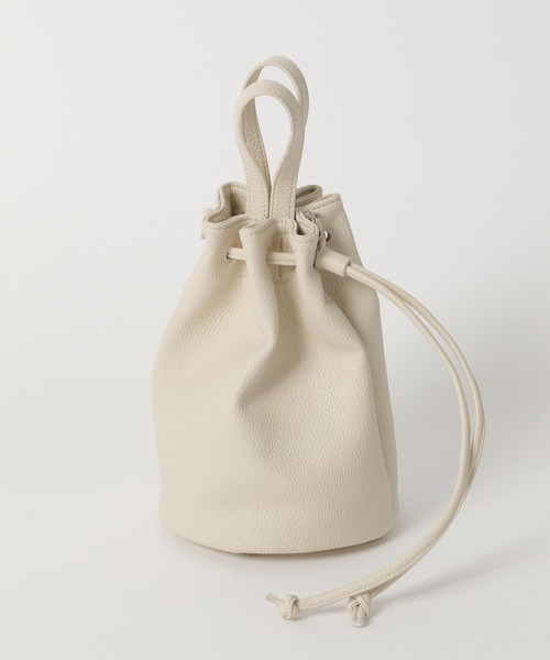 Andemiu（アンデミュウ）の「キンチャクミニショルダー280578（ショルダーバッグ・レディース・ホワイト/オレンジ/グレー・FREE）」の7枚目の写真