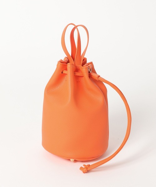 Andemiu（アンデミュウ）の「キンチャクミニショルダー280578（ショルダーバッグ・レディース・ホワイト/オレンジ/グレー・FREE）」の8枚目の写真